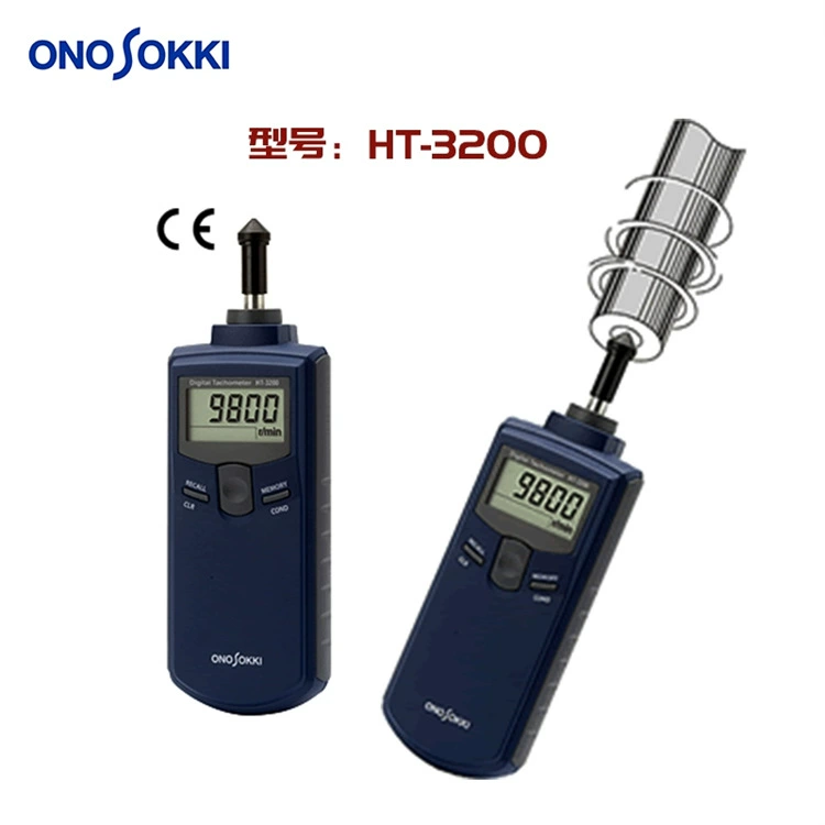 Япония ONOSOKKI Оно контактный цифровой тахометр HT-3200 ручной маленький измерительный прибор