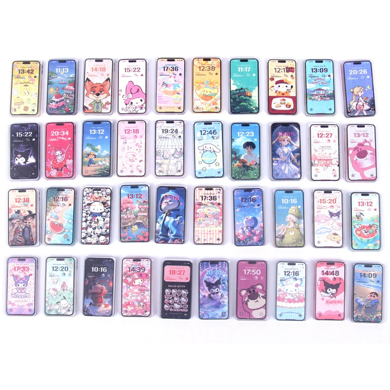 Мини-симулятор маленький мобильный телефон BJD телефон игрушка Dollhouse миниатюрная модель украшения супермаркета Аксессуары для кукольного дома