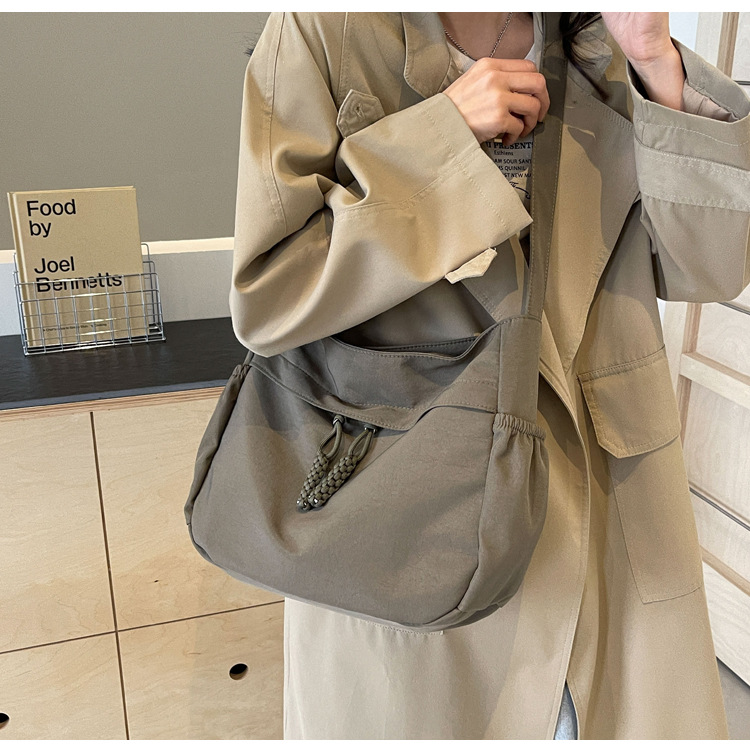 Schoudertas voor dames, grote canvas tote tas voor onderweg_voghion.com