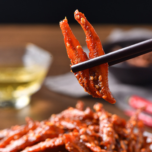 Spicy Silver Fish Fillets 500g, Small Fish Dried, Small Packaging Ready-to-Eat, Bulk, Beihai Specialty Seafood Snack