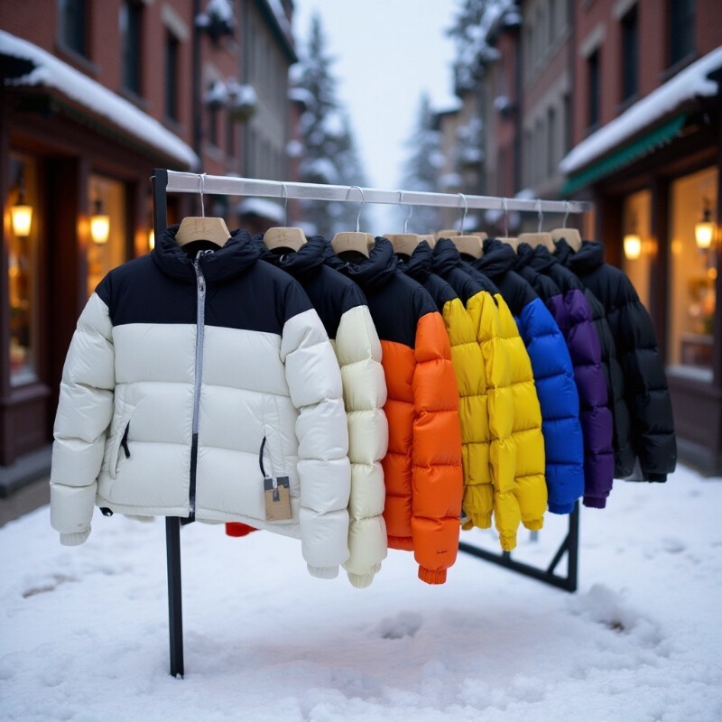 Putian Trendy Brand Beijia Face 1996 Model 700 Fill Power Unisex Sports Short down Jacket Puffer Coat