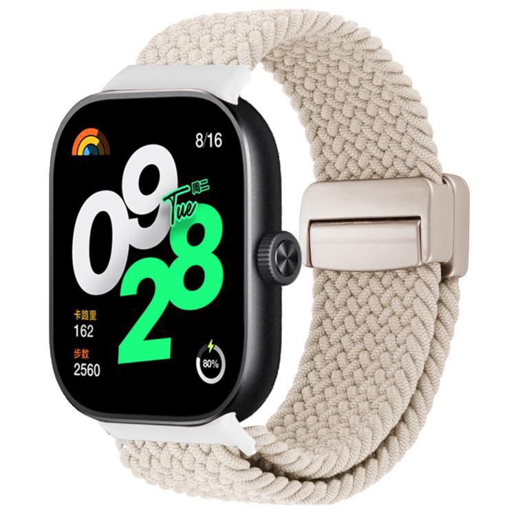 Brazalete de bucle de trenzado de nylon para pulsera Xiaomi 9Pro / 8Pro Redmi Watch4 - 6 universal
