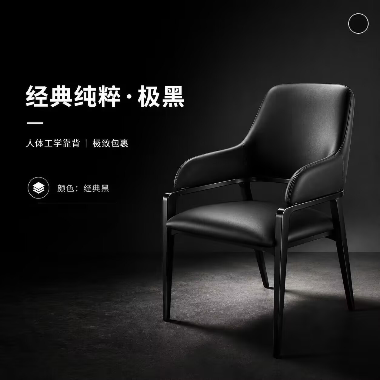 검정색 *고급 가죽 항공 스탠드* 하중 지지 250kg