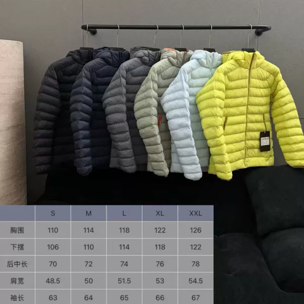 New 3M Bird House style cotton jacket, windproof, waterproof, warm, high-puffiness, suitable for mountaineering, couple's ribbed down cotton coat 26