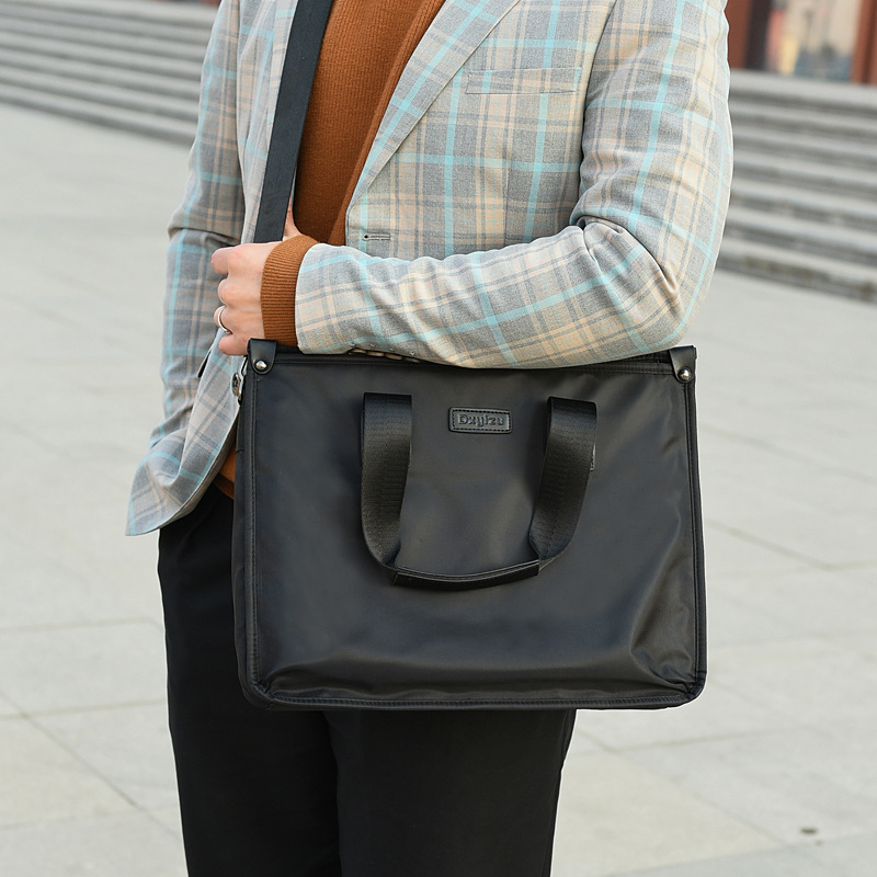 Business Commuter Men's Briefcase Wholesale Large Capacity Laptop Crossbody Bag New Hand Shoulder Bag