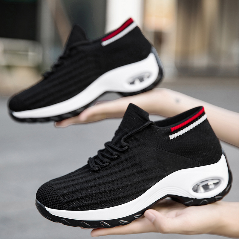 White Dance Shoes, Square Dancer Soft-Soled Running Sneakers, Lightweight Air-Cushion Ghost Dance Shoes, New Style