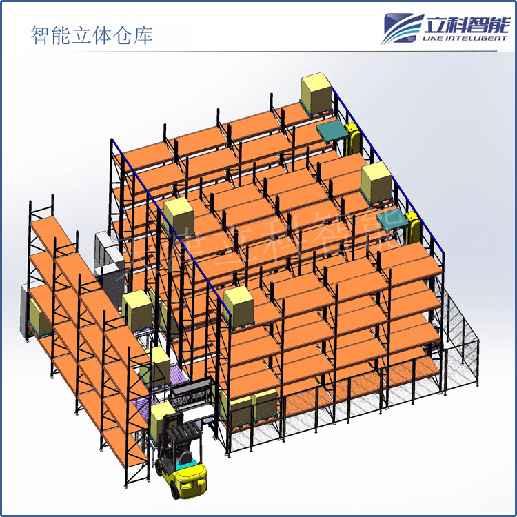 小型箱式自动化立体堆垛机 汽配五金行业高效智能存储立体库