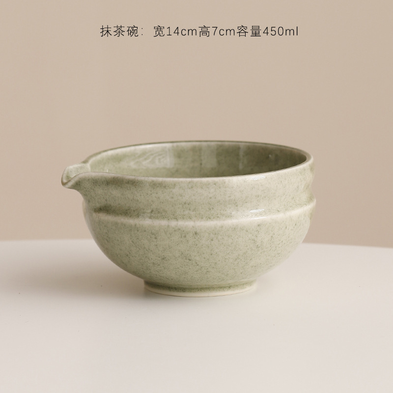 抹茶窑变4件套百本立茶筅立组合点茶抹茶打茶器工具套装创意|undefined