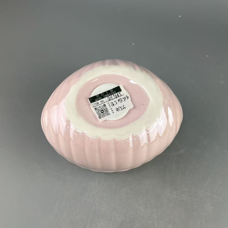 Inswind creativo conchas de cerámica en forma de depósito de dinero, corazón de una niña, canas de cambio, adornos para el hogar, regalos de cumpleaños