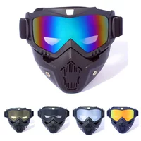 Harley Wind Mirror мотоцикл мужской и женский ретро-мотоцикл маска с полным лицом для езды на велосипеде маска внедорожные очки для защиты глаз