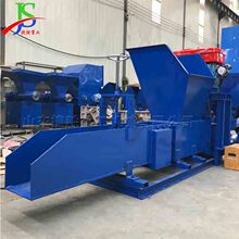 液压泡沫压缩成块机 泡沫EPS冷压机 双轴泡沫粉碎压块一体机