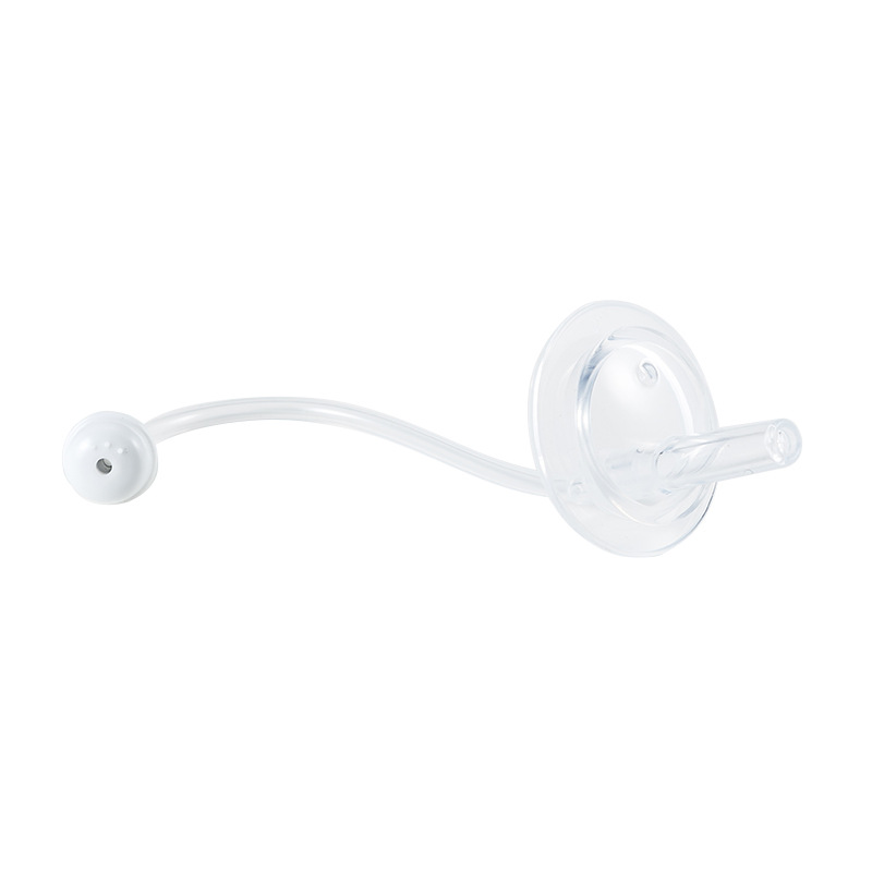 Glass Feeding Bottle with Straw, Wide Neck - Compatible Accessories 2