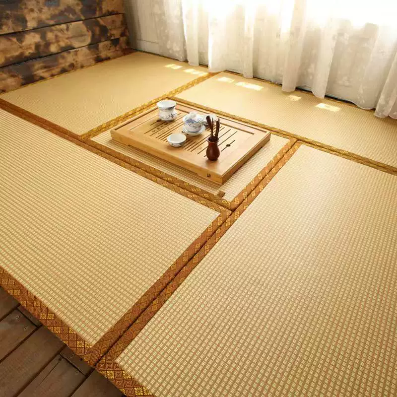 Коврик для татами Матрас с кокосовой пальмой Коврик для татами Двусторонний Съемный и моющийся коврик Кан Электрическое Отопление Трава Коричневый коврик Кан