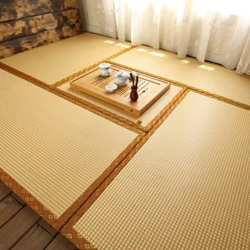 Tatami Mat Coconut Palm Mattress Tatami Mat Double-sided Removable and Washable Kang Mat Electric Heating Grass Brown Kang Mat