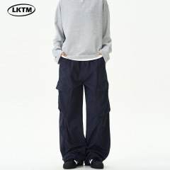 LKTMメンズ # アメリカンレトロなサイドの大きなポケットがゆったりしています。