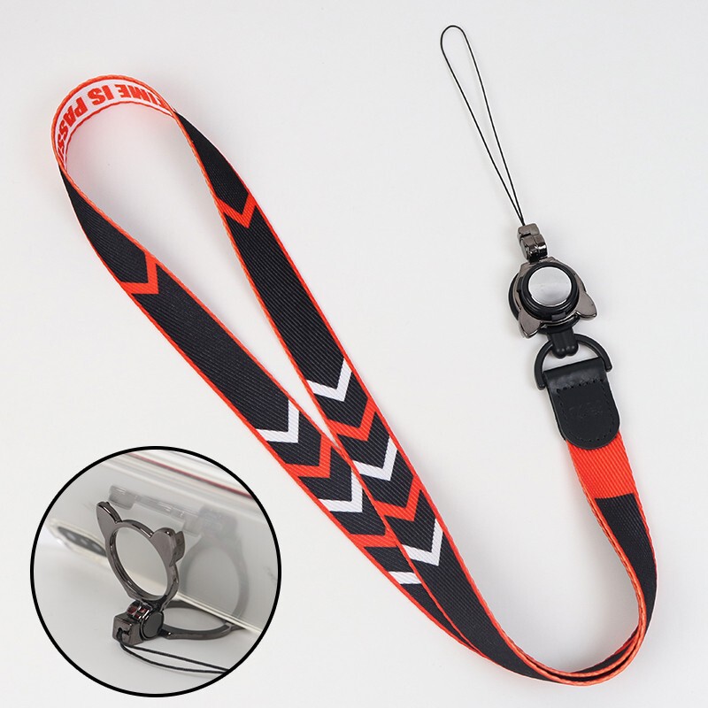 Big Head Snap Lanyard Lanyard Lobster Clasp Woven Umbrella Rope Anti-loss Rope Wide Band Removable Rope