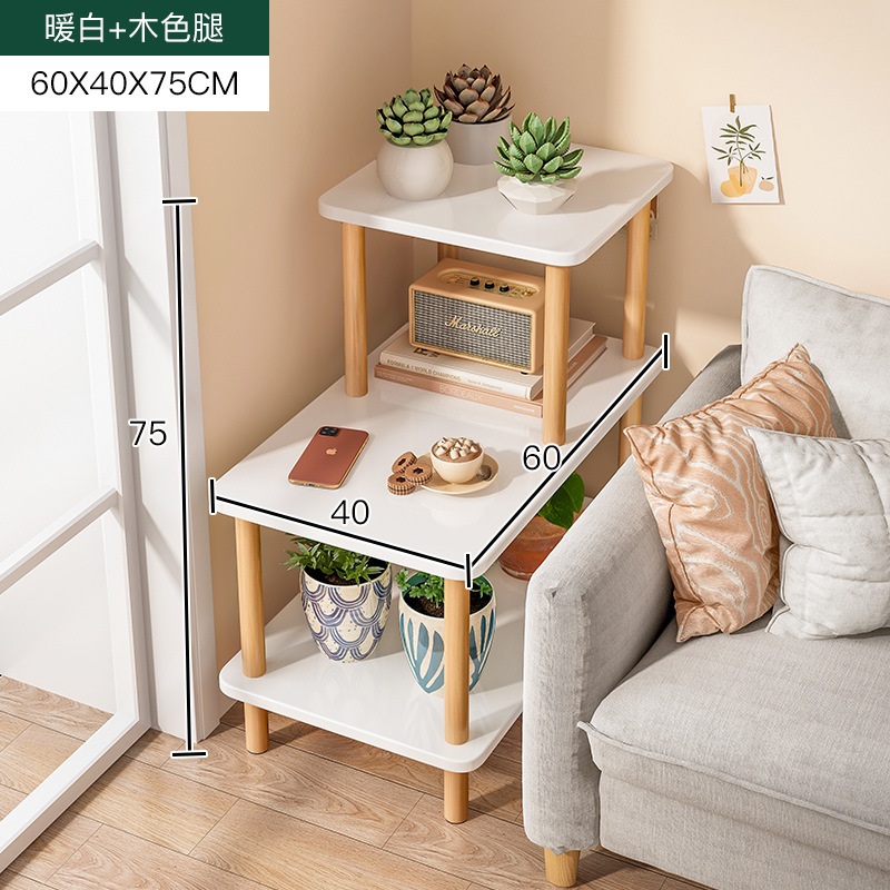 [업그레이드된 3층 모델] 60*40*75cm 웜화이트
