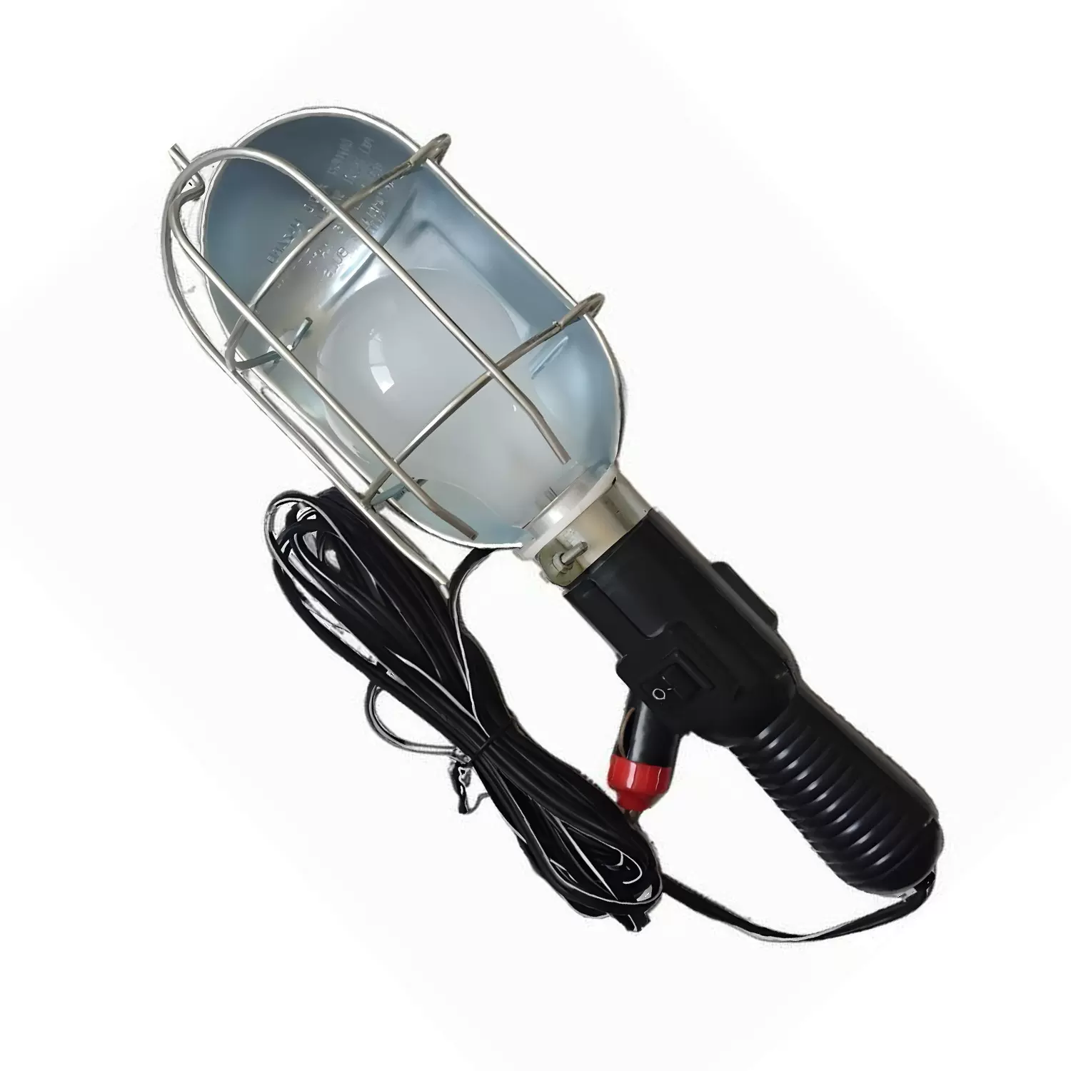 12V金属工作检修灯 铁壳挂钩故障灯工作灯 带开关车用检修灯