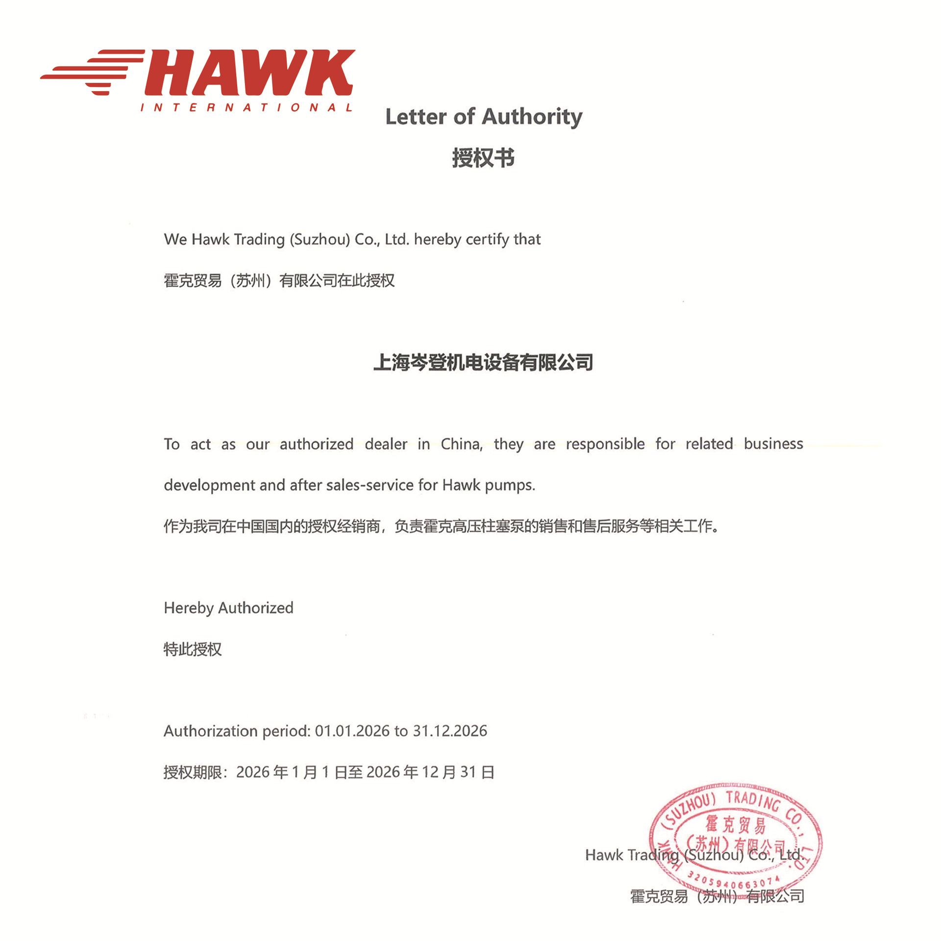 HAWK Italia bomba de alta presión de grado industrial autorizada limpiadora de alta presión