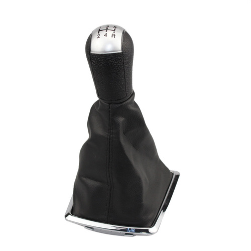 Applicable for Ford Focus Car Parts Black Dust Cover Silver Gear Shift Lever Shift Knob