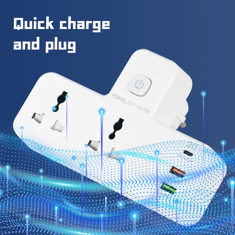 Европейская розетка USB/Type-C для Европы