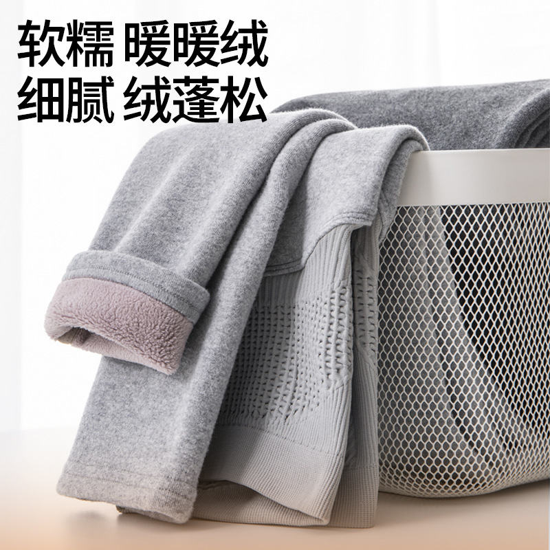 孕妇打底裤棉秋冬加绒加厚新款托腹裤高腰大码高弹孕妇裤打底裤