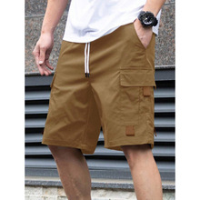 Q 48500 Euro size solid men's work shorts ŷ�봿ɫ��ʿ��װֱ