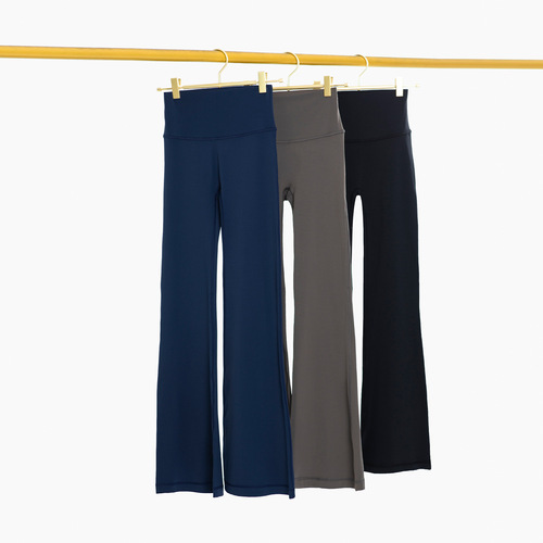  Autumn and Winter New Style Flare Pants High Waist Slimming No Size Carefully Selected Yoga Pants Butt-lifting Nude Feeling Wide-Leg Pants for Women