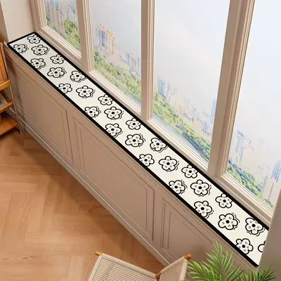Bay Window Mat, Waterproof and | Avtomobil döşəmə paspasları - vintage-lucky-flower-20x100cm