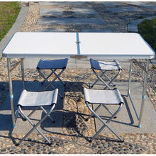 折疊桌戶外便攜夜市擺攤桌簡易地推宣傳展示鋁合金可折疊的小桌子