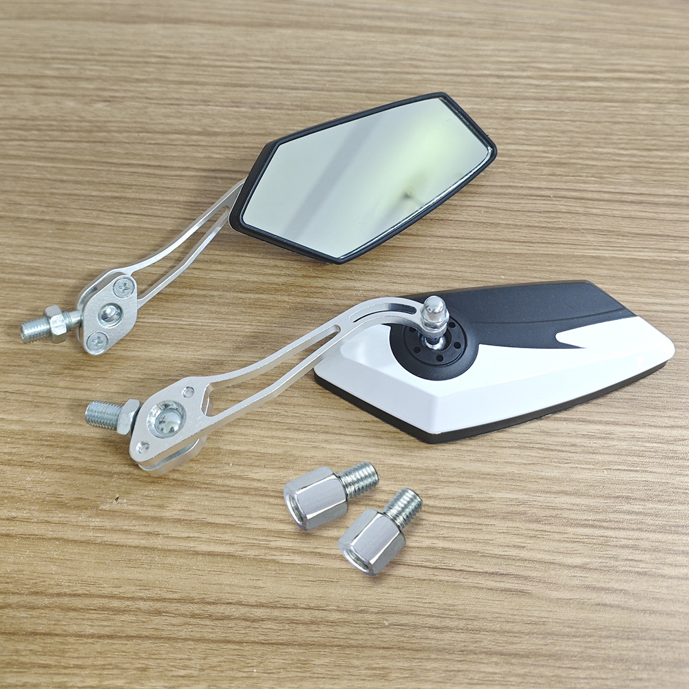 Motorcycle electric car modification universal rearview mirror reflector cross-border hot sale products rearview mirror ghost fire rearview mirror