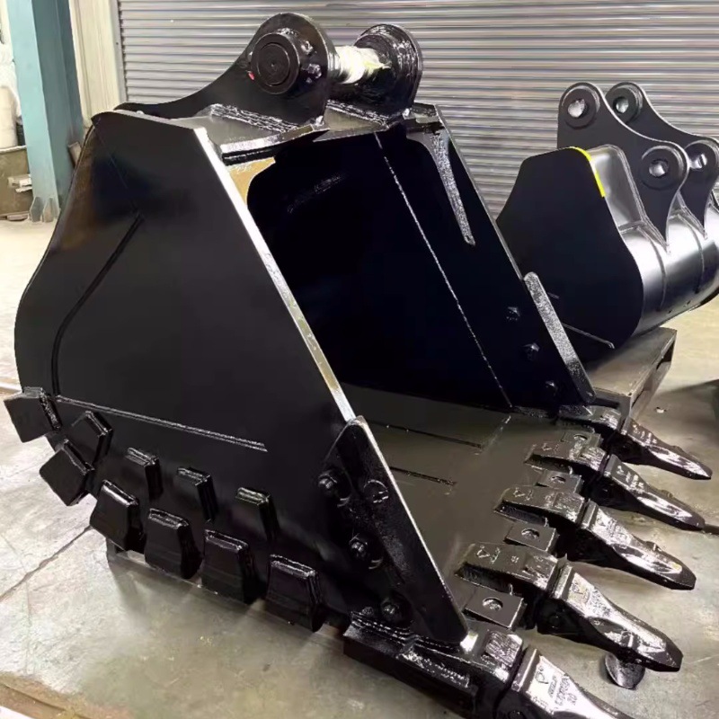 Accesorios de excavadora Carter Komatsu Volvo Sanying Bucket Rock Bucket Trench Bucket Reforcement Bucket Bucket