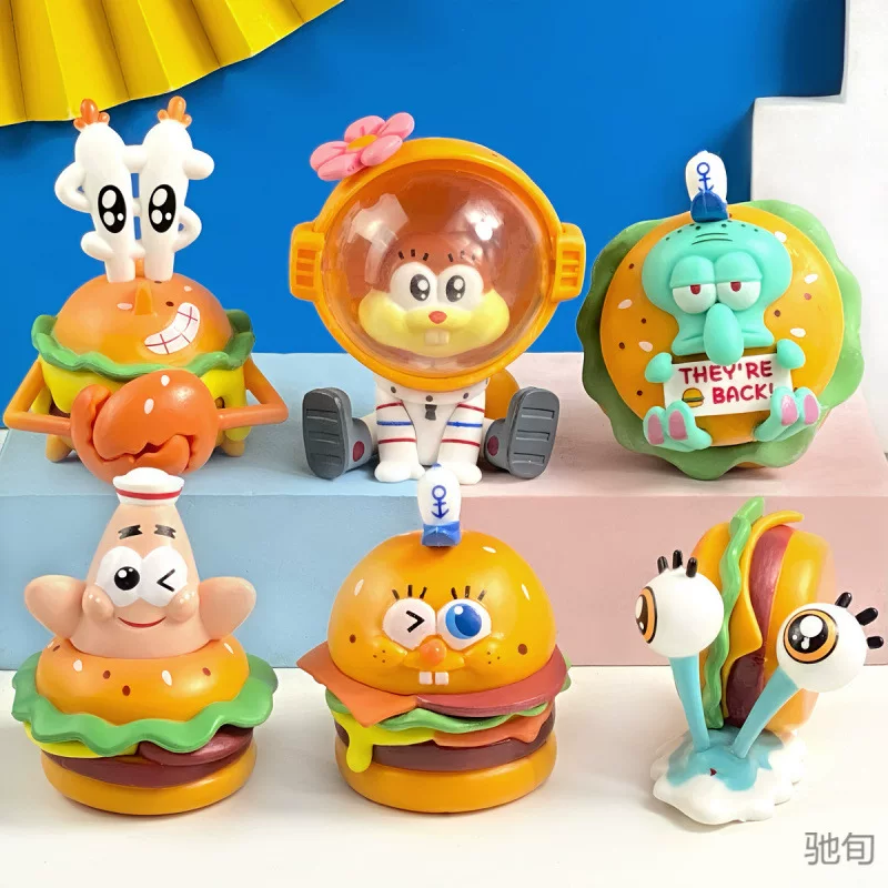 Губка минифигура, игрушка, кукла, осьминог