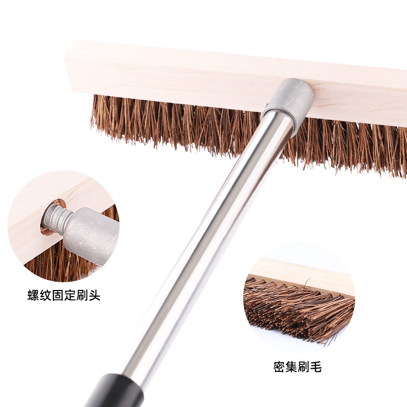 Rastrillo de hojas caídas en el techo Cepillo de limpieza de aleros al por mayor Cepillo de limpieza de hojas caídas en el techo Herramienta de limpieza de nieve Fabricantes de cepillos de limpieza de hojas caídas