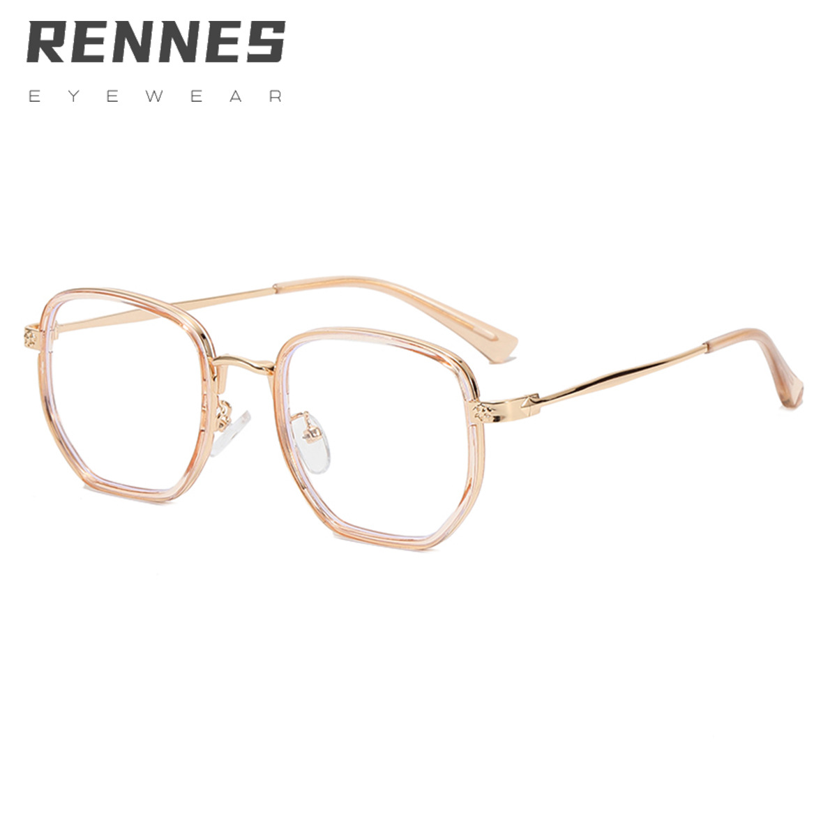 2022 generoso marco anti luz azul con miopía gafas mujer marea coreana red cara roja Pequeño Libro Rojo simple cara gafas marco