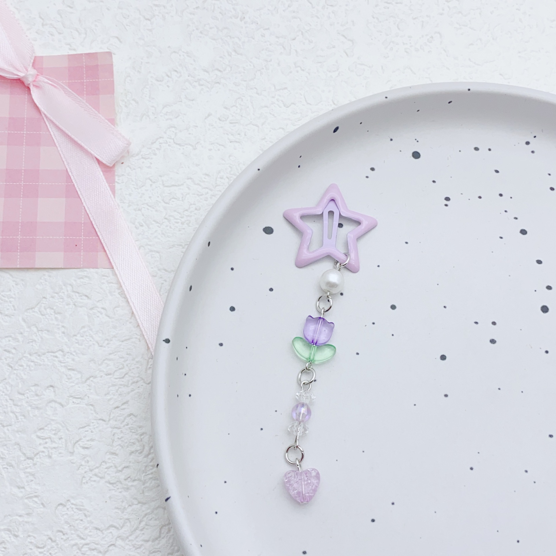 8g Weight Charm Hair Clips Hair Accessories Type 1 Piece Quantity Holiday, Street Occasion Alloy Material Pentagram Pattern All Seasons Season Women's Gender IG Style, Cute, Sweet Style IG Style Cute Sweet Women's Pentagram Alloy Charm Hair Clips 16