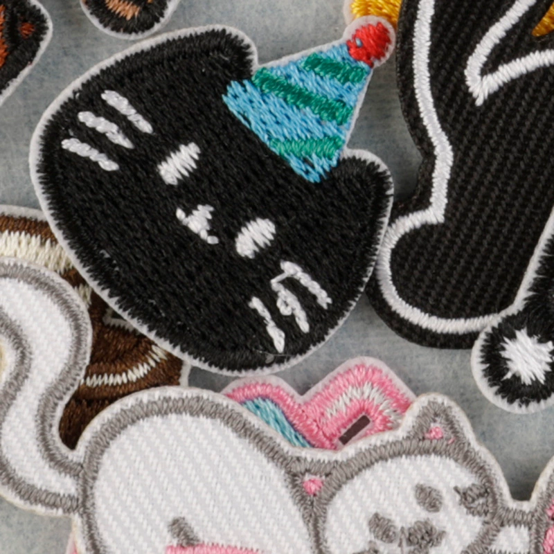 Декоративные изделия для хозяйской сумки (ручная работа) embroidery 한국Wappen оригинальная мультяшная зверьковая еда клеевая нашивка тканевая нашивка