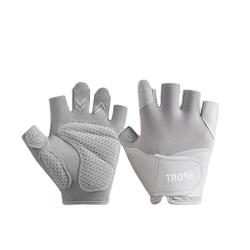 New fitness gloves breathable non-slip wear-resistant outdoor mountain bike road cycling sports half-finger gloves for women