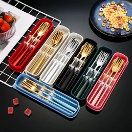 刀叉勺套装;西餐刀叉勺;便携餐具