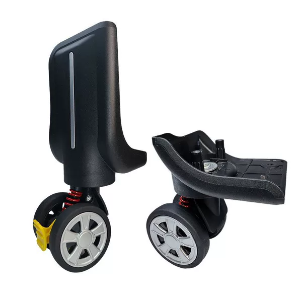 Leather bag YD3079 universal wheel casters, silent and wear-resistant with brake spring, luggage universal wheels