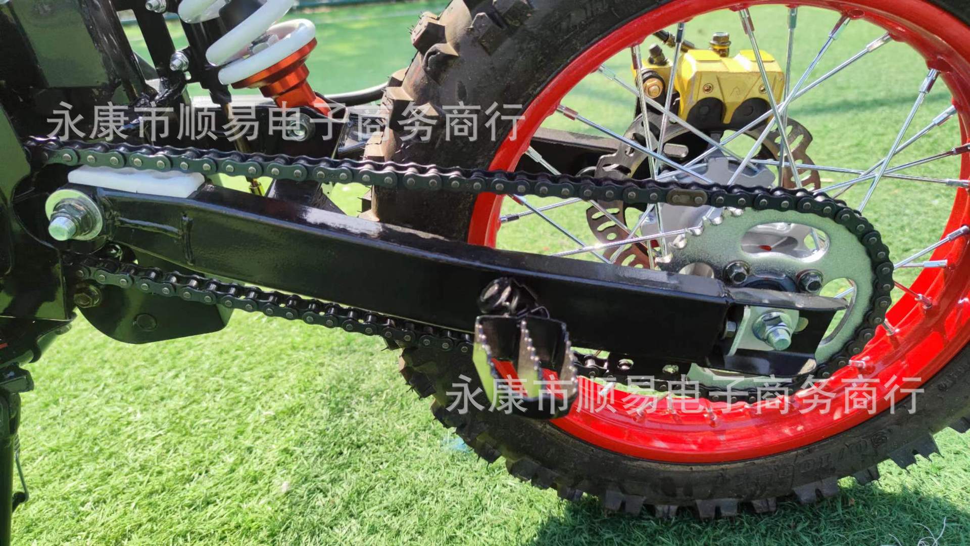 Two-Wheeled Off-Road Motorcycle 150C Adult Gasoline Mini Mountain Bike All-Terrain Venue Road Race