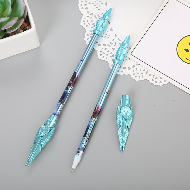 Pluma de góner en forma de arma Pluma de pistola Pluma de herramientas Papelería creativa Estudiante Anime Pluma de espada Pluma de escritura Pluma de escritura