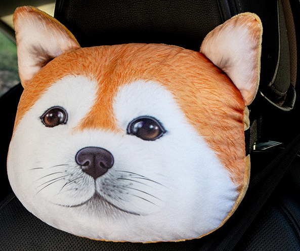 Katong – Headrest Husky Headrest Pillow - akita-headrest