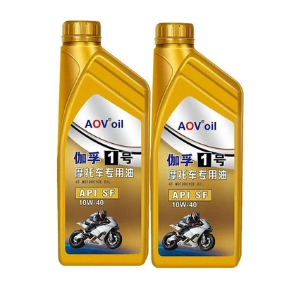 Suitable for motorcycle full-synthetic Gasoline Engine Oil - motorcycle-specific-engine-oil-sf-10w-40-2-bottles
