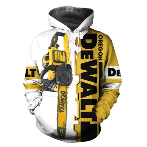 2022 Harajuku Fashion Casual Tops 3D Digital Drop Shipping Makita Tool Print Men's Hooded Sweatshirts
