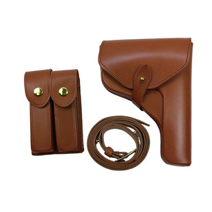 New 92A Cowhide Tactical Airborne Training 92B Stage Performance Film and Television Props 193 Crossbody Student Gun Holster