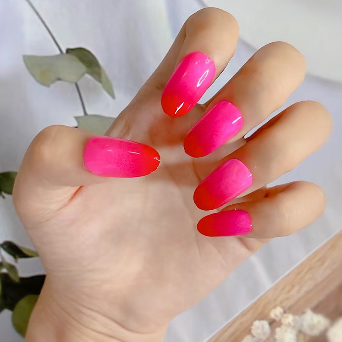 Millones de manchas uñas postizas Uñas postizas Uñas postizas Uñas de uñas portátiles Parche de uñas 24 piezas Suministro del fabricante