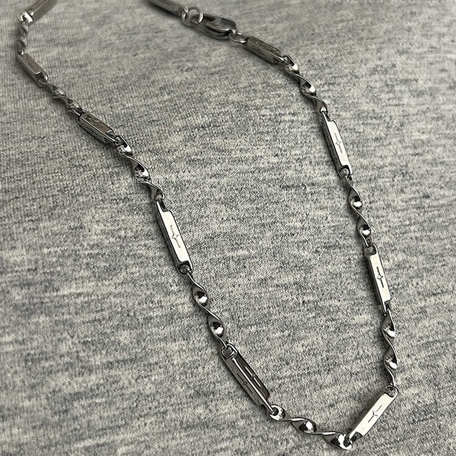 Men's Cuban Link Bracelet Stainless Steel Waterproof Jewellery_voghion.com