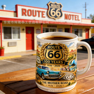 �羳�¿�U.S. Route 66 Centennial Mug 66̖��·�o���R�˱�