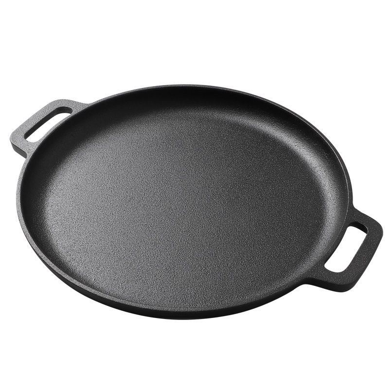 Sartén de hierro fundido sartén panqueque pan palillos hogar antiadherente pan panqueque fruta herramienta estufa de gas Universal